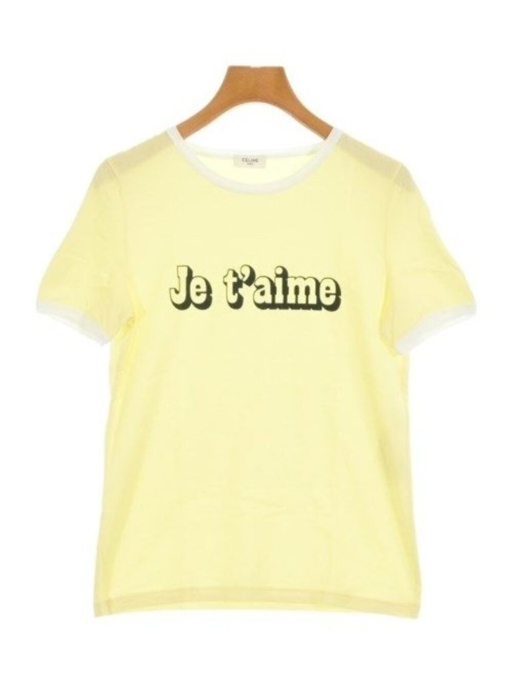 Celine T-Shirt Yellow